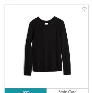 Stitchfix Rev Kristen open back sweater